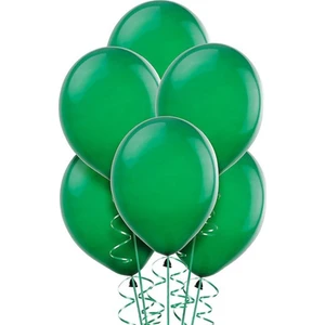 Pera Balon Metalik Koyu Yeşil Balon 20'li