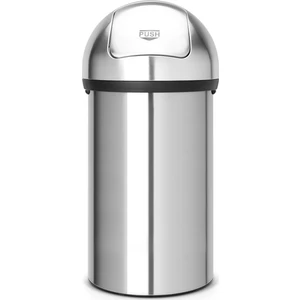 Çöp Kutusu 60 lt Push Bin Matt Steel