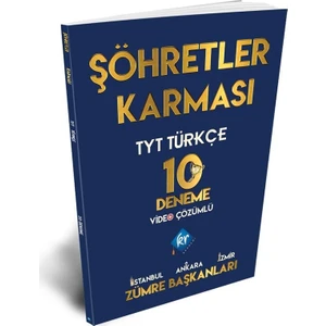 Kr Akademi Yayınları Şöhretler Karması TYT Türkçe 10 Deneme