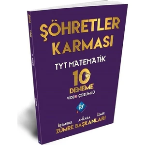 Kr Akademi Yayınları Şöhretler Karması TYT Matematik 10 Deneme