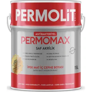 Permomax Antibakteriyel İpek Mat İç Cephe Boyası 2,50 lt