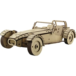 3D Sergi Ahşap Lotus 7 Araba Maketi 179 Parça