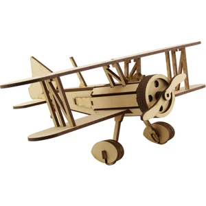 3D Sergi Ahşap Curtiss Goshawk Uçak Maketi 50 Parça