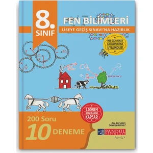 Pandül Yayınları Fen Bilimleri LGS 10 Deneme 1. Dönem 2020