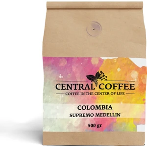 Central Coffee Colombia Supremo Medellin 500 gr Öğütülmüş Filtre