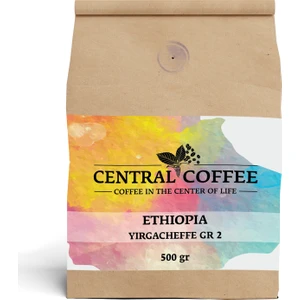 Central Coffee Ethiopia Yirgacheffe 500 gr Çekirdek