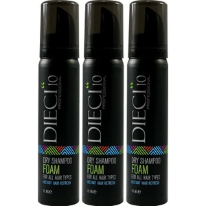 Dıecı 3'lü Dry Shampoo 75 ml Foam