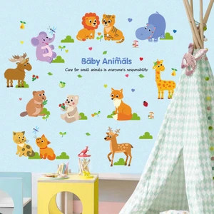 Crystal Kids Yavru Hayvanlar Baby Animals Bebek Odası Duvar Süsü