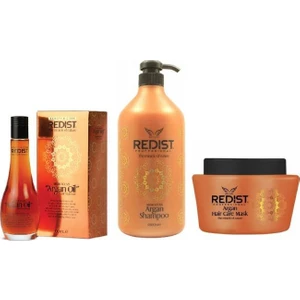 Argan Şampuan 1000 ml + Yağ 100 ml + Maske 500 ml