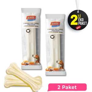 Beyaz Ödül Kemiği 20,5 cm 2 Paket