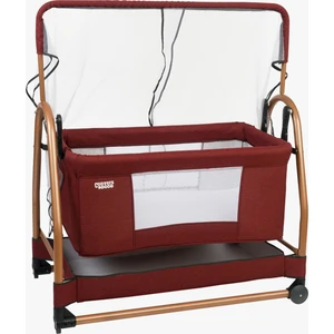 Rocco Sallanabilir Bebek Beşik -  Bordo