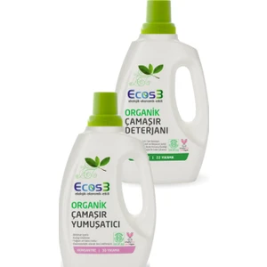 Organik Sıvı Çamaşır Deterjanı + Çamaşır Yumuşatıcı