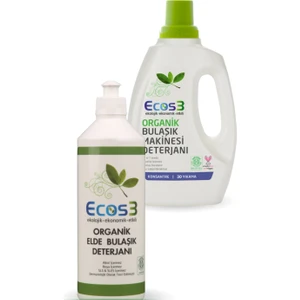 Organik Bulaşık Makinesi Jeli + Elde Bulaşık Deterjanı