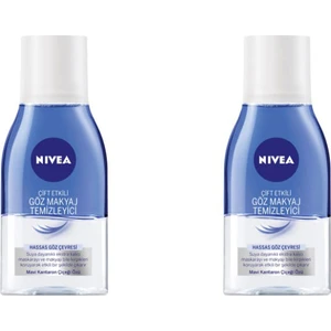 Visage Çift Etkili Göz Makyaj Temizleyicisi 125 ml x 2 Adet