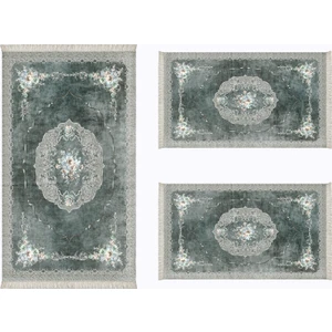 Alanur Almira Yatak Odası Halısı 3'lü Set 80 x 150 cm + 2 Adet 60 x 100 cm AL310V177MN