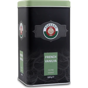 French Vanilya Filtre Kahve 500 Gr Teneke Kutu