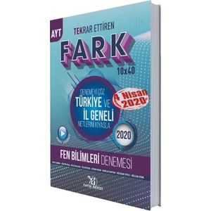 Yayın Denizi Yayınları AYT Fen Bilimleri Fark Tekrar Ettiren 10 x 40 Denemesi