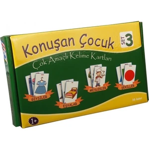 KONUŞAN ÇOCUK 1-3 YAŞ DİL EĞİTİM SETİ 3