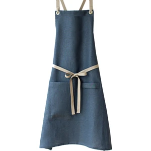 Medusa Forma Askılı Şef Barista Aşçı Kuaför Tattoo Garson Önlüğü Lacivert