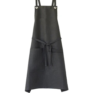 Medusa Forma Askılı Şef Barista Aşçı Kuaför Tattoo Garson Önlüğü Siyah