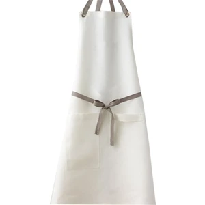 Medusa Forma Askılı Şef Barista Aşçı Kuaför Tattoo Garson Önlüğü Beyaz