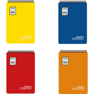 Chromo Block A4 80 Yaprak Spiralli Pp Kapak Defter Kareli 4'lü
