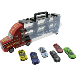 Taşınabilir Die Cast Metal Araçlı Kamyon