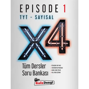 Kafa Dengi Yayınları TYT Sayısal x 4 Tüm Dersler Soru Bankası Episode - 1