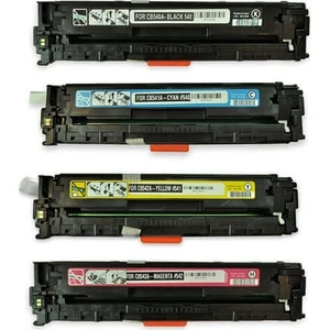 Yüzde Yüz Toner  CP1215- CP1217- CM1312- CP1515 Takım Muadil Toner 125A 2200 Sayfa Renkli