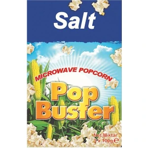 Pop Buster Tuzlu Mikrodalga Mısır 3x100 gr