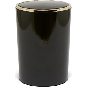 Lenox Çöp Kovası 6 Lt Siyah Altın