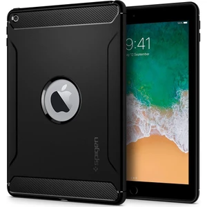 Apple iPad 9.7" WIFI (2018) / (2017) Kılıf Rugged Armor Black - 053CS24120