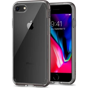 Apple iPhone SE (2022 / 2020) / iPhone 8 / iPhone 7 Kılıf Neo Hybrid Crystal Gunmetal - 054CS22363