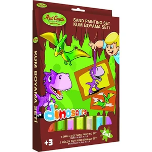Red Castle Kum Boyama Aktivite Seti Dinazorlar  DS-204