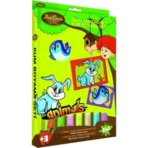 Red Castle  Kum Boyama Aktivite Seti Tavşan  Kuş  DS-201