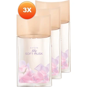 Lily Soft Musk Kadın Parfüm Edt 50 Ml. Üçlü Set