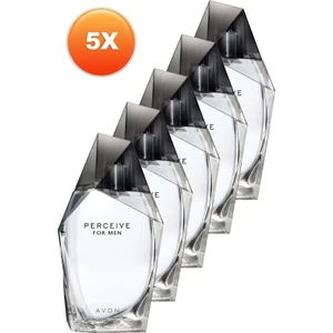 Perceive Erkek Parfüm Edt 100 Ml. Beşli Set