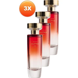 Alpha Kadın Parfüm Edp 50 Ml. Üçlü Set