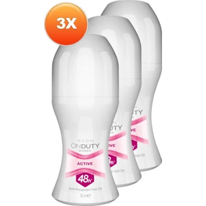 Onduty Active Kadın Rollon 50 Ml. Üçlü Set