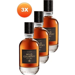 Wild Country Erkek Parfüm Edt 75 Ml. Üçlü Set