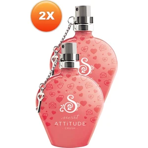 Secret Attitude Crush Kadın Parfüm Edt 50 Ml. Ikili Set