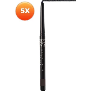 Diamonds Aç Kapa Pırıltılı Göz Kalemi Black Ice Beşli Set