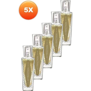 Attraction Kadın Parfüm Edp 30 Ml. Beşli Set