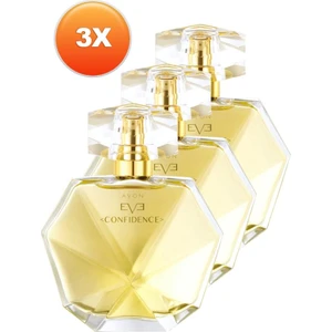 Eve Confidence Kadın Parfüm Edp 50 Ml. Üçlü Set