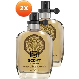 Scent Masculine Woody Erkek Parfüm Edt 30 Ml. Ikili Set