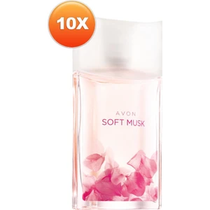 Soft Musk Kadın Parfüm Edt 50 Ml. Onlu Set