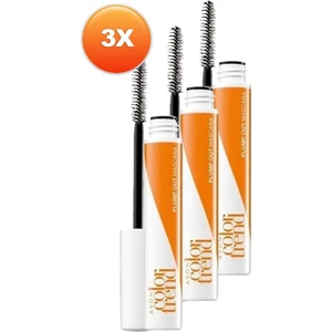 Color Trend Hello! Plump Lashes Siyah Maskara Üçlü Set