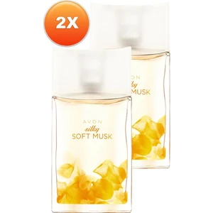 Soft Musk Silky Kadın Parfüm Edt 50 Ml. Ikili Set