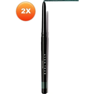Glimmersticks Emerald Yeşil Göz Kalemi 2'li Set – Yumuşak Dokulu, Suya Dayanıklı ve Uzun Süre Kalıcı