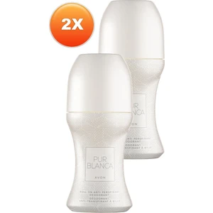 Roll-On Deodorant Pur Blanca Ferah Çiçeksi Koku Kadınlar İçin 2x50 ml - Saf Aşkın Yansıması İkili Seti